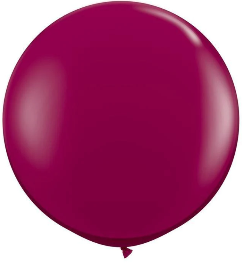 Giant Burgundy Balloon 36"