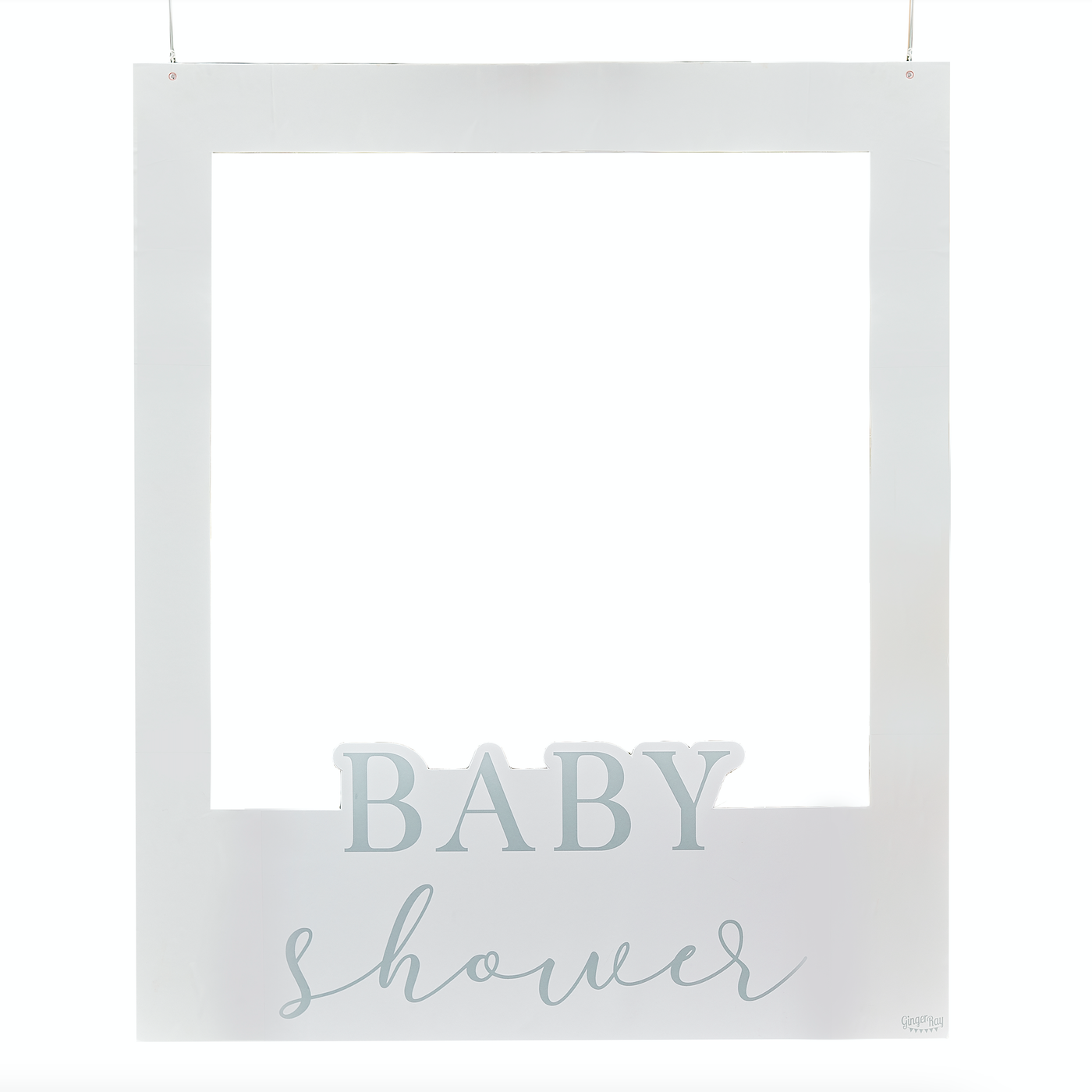 Customizable Baby Shower Photo Booth Frame