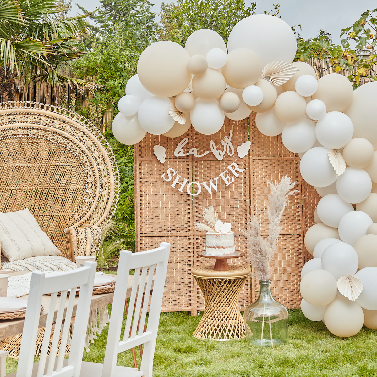 Customisable Baby Shower Photo Booth Frame