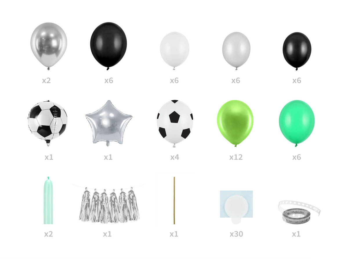 Football Balloon Garland Kit