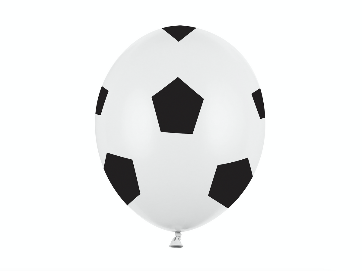 Football Print Latex Balloons 