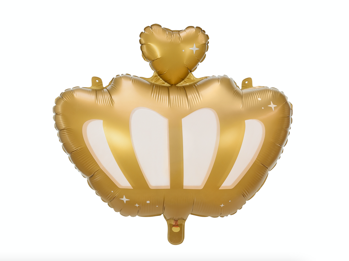 Golden Crown Foil Balloon