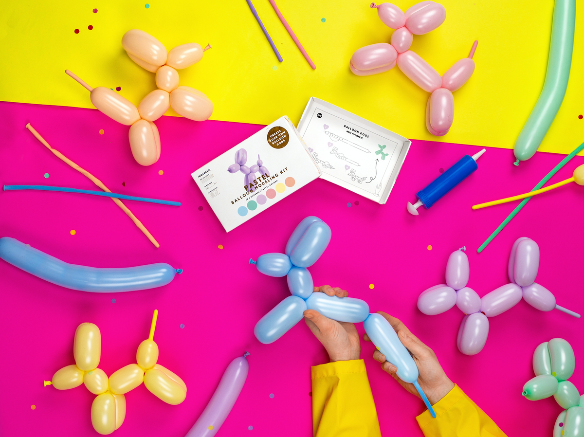 Modeling Pastel Balloons With Pump