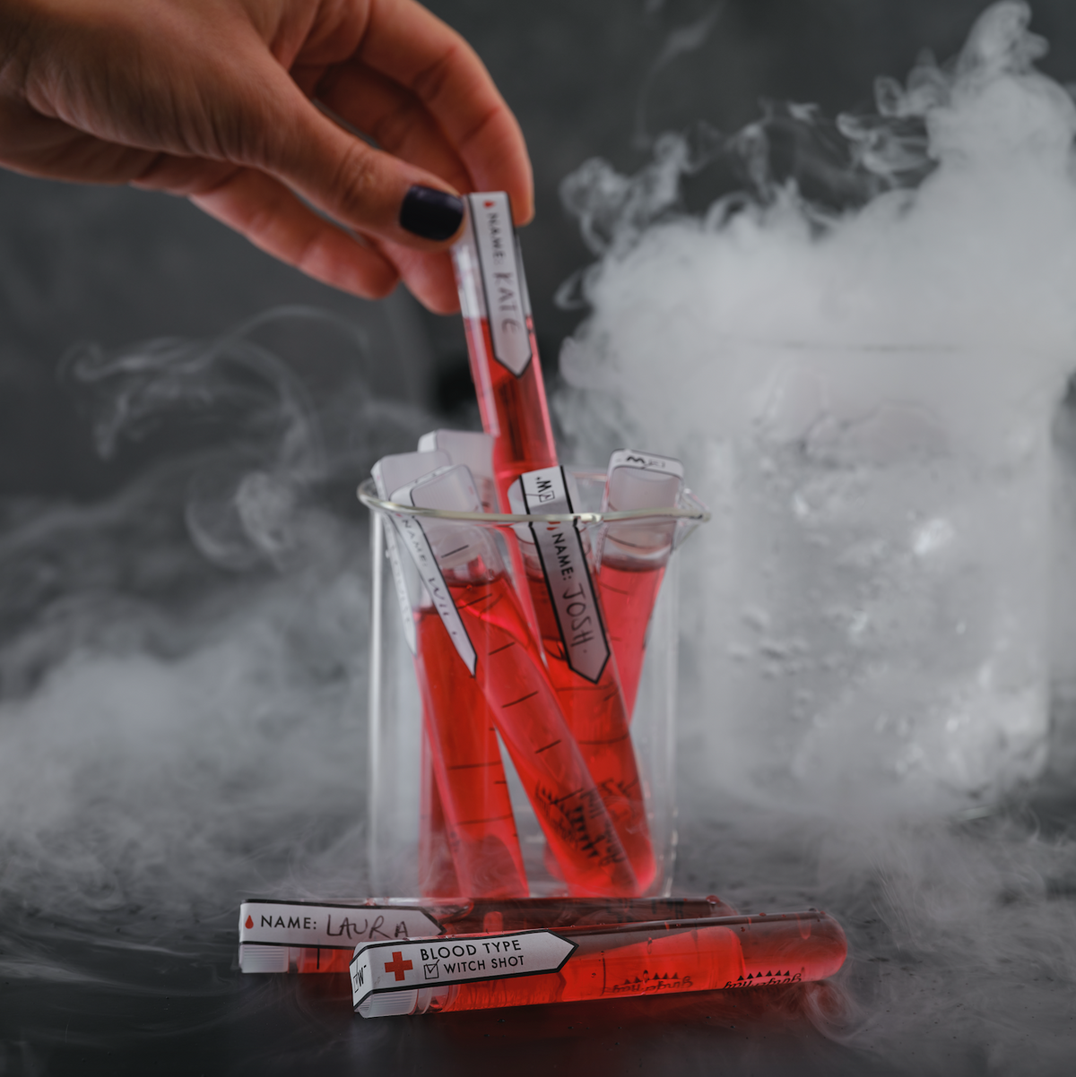 Customizable Test Tube Shot Glasses