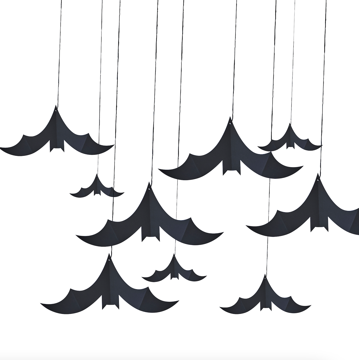 Hanging Bats Halloween Decoration