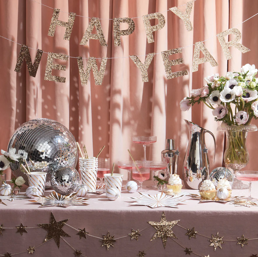 Gold Swirl Cups Meri Meri