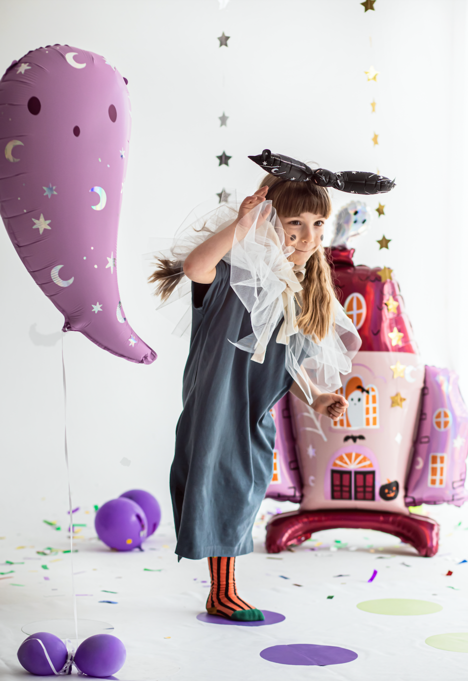 Pink Halloween Ghost Balloon