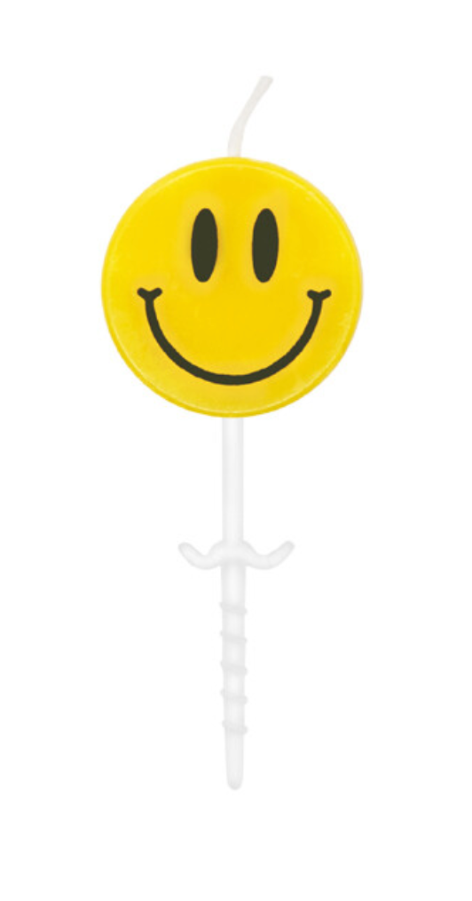 Mini Smiley Birthday Candles