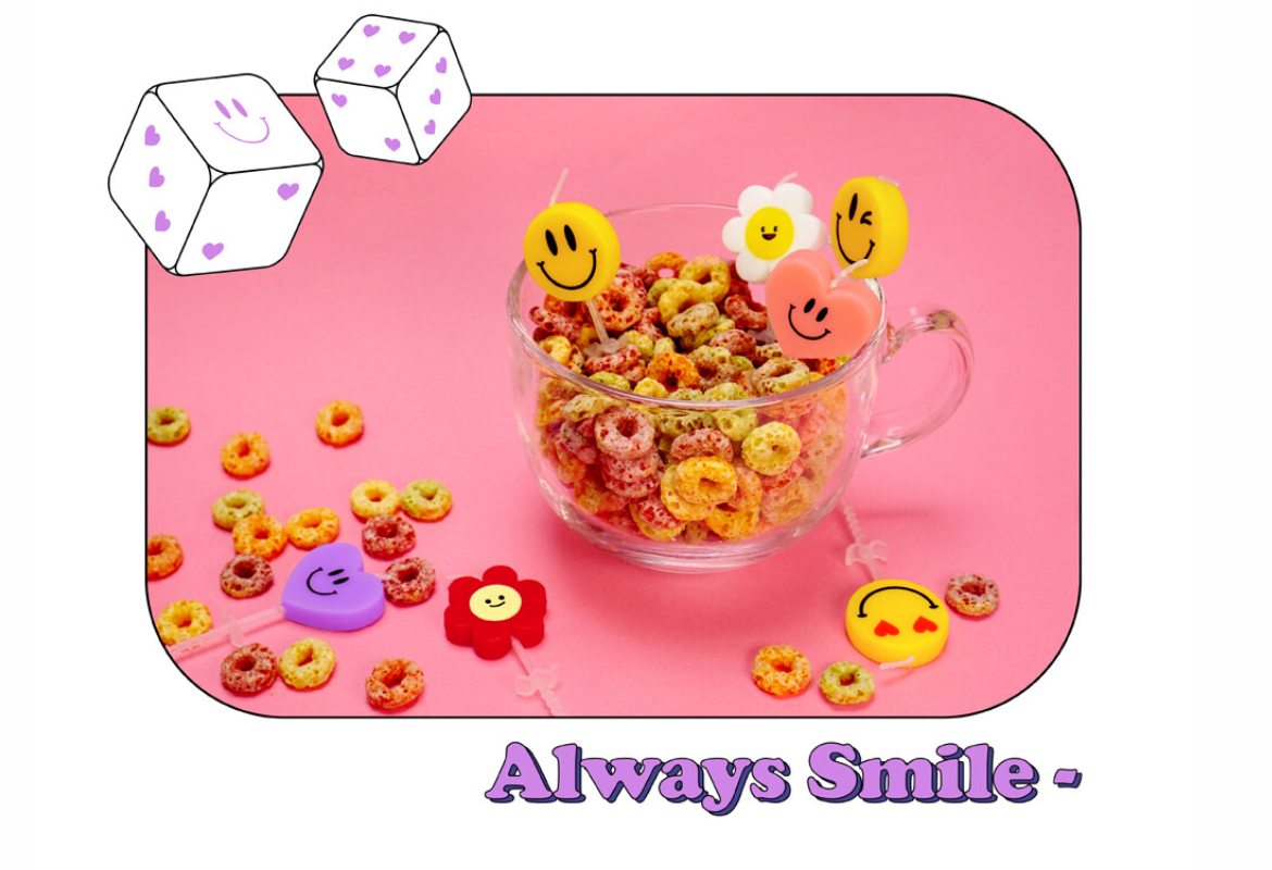 Mini Daisy Birthday Candles