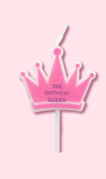 The Birthday Queen Mini Candle