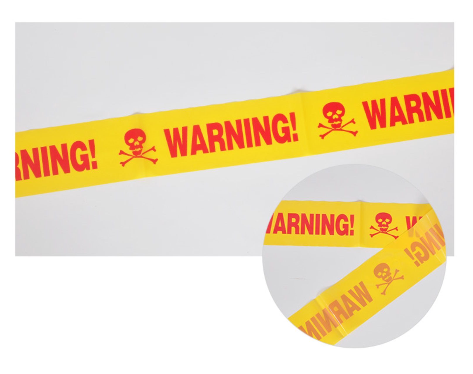 Halloween Warning Caution Tape