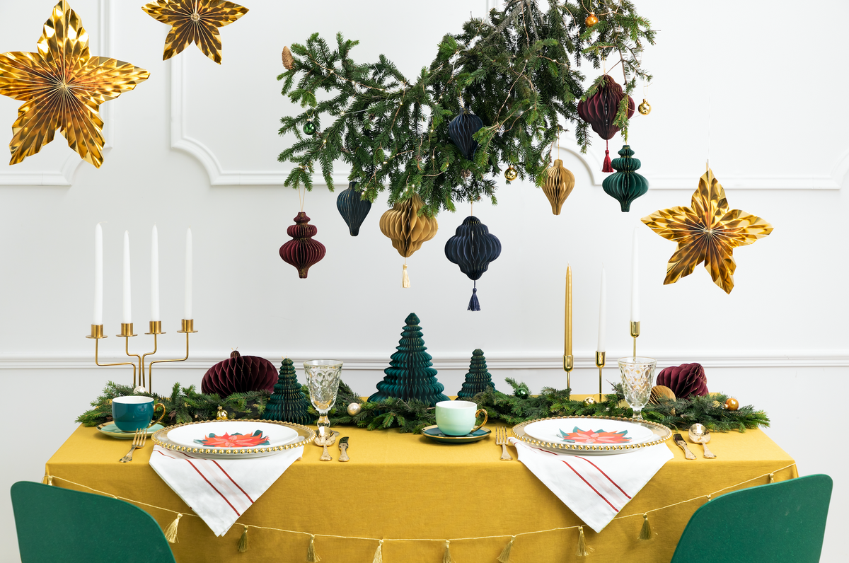 Gold Stars Decorative Rosettes 