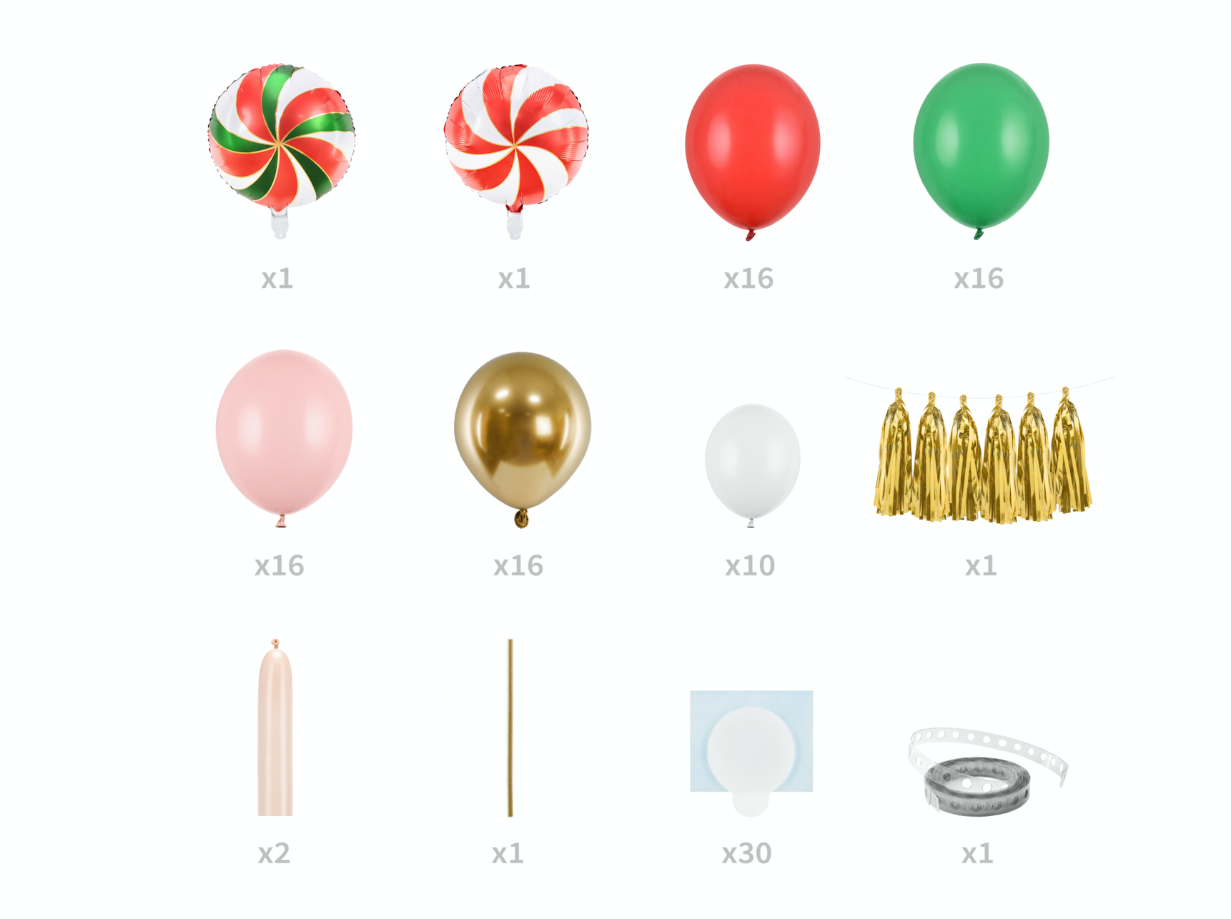 Festive Candies Balloon Garland Kit