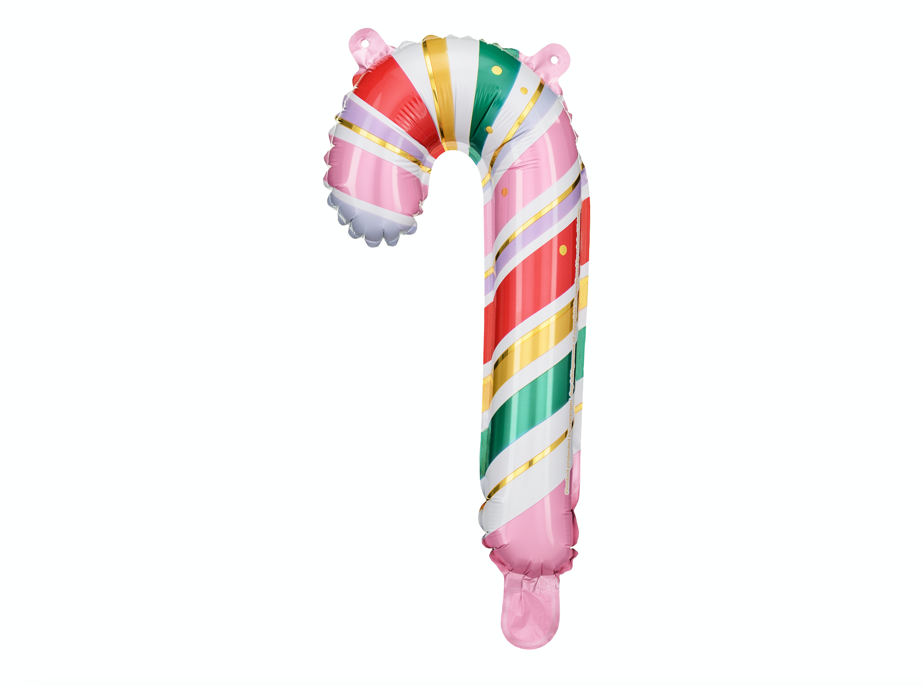 Multicolor Candy Cane Balloon