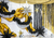 Gold Tinsel Fringe Garland