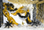 Gold Tinsel Fringe Garland