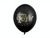 Happy 2023! Pastel Black Balloons