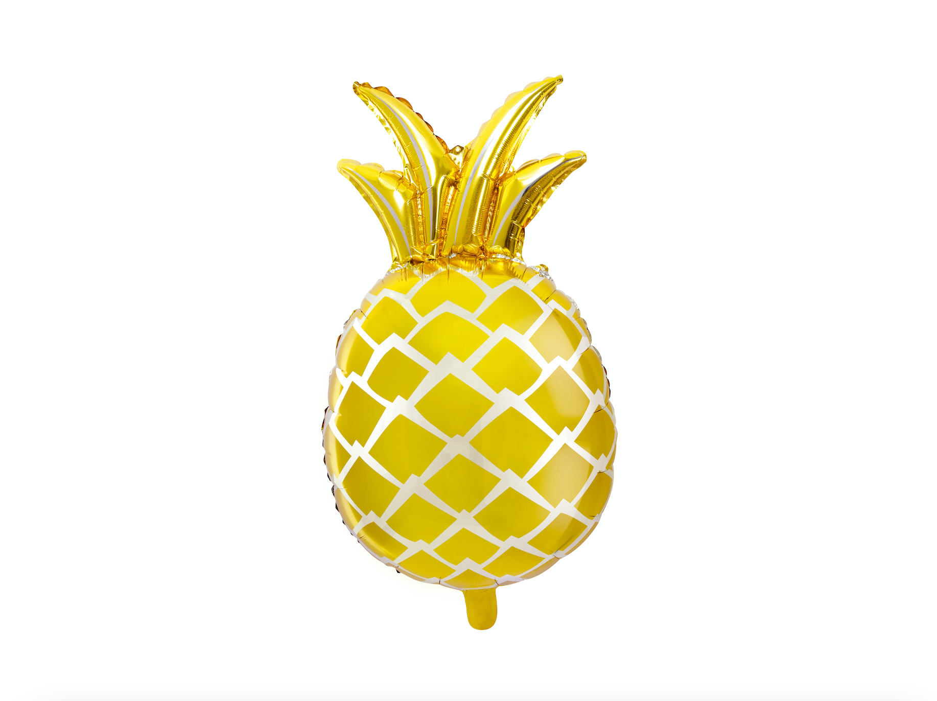 Metallic Gold Pineapple Foil Balloon 