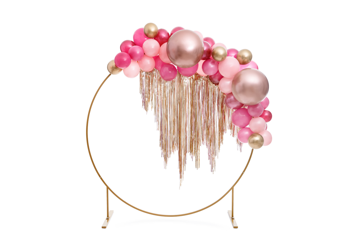 Rose Gold Glossy Latex Balloons