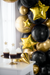 Mini Gold Glossy Latex Balloons