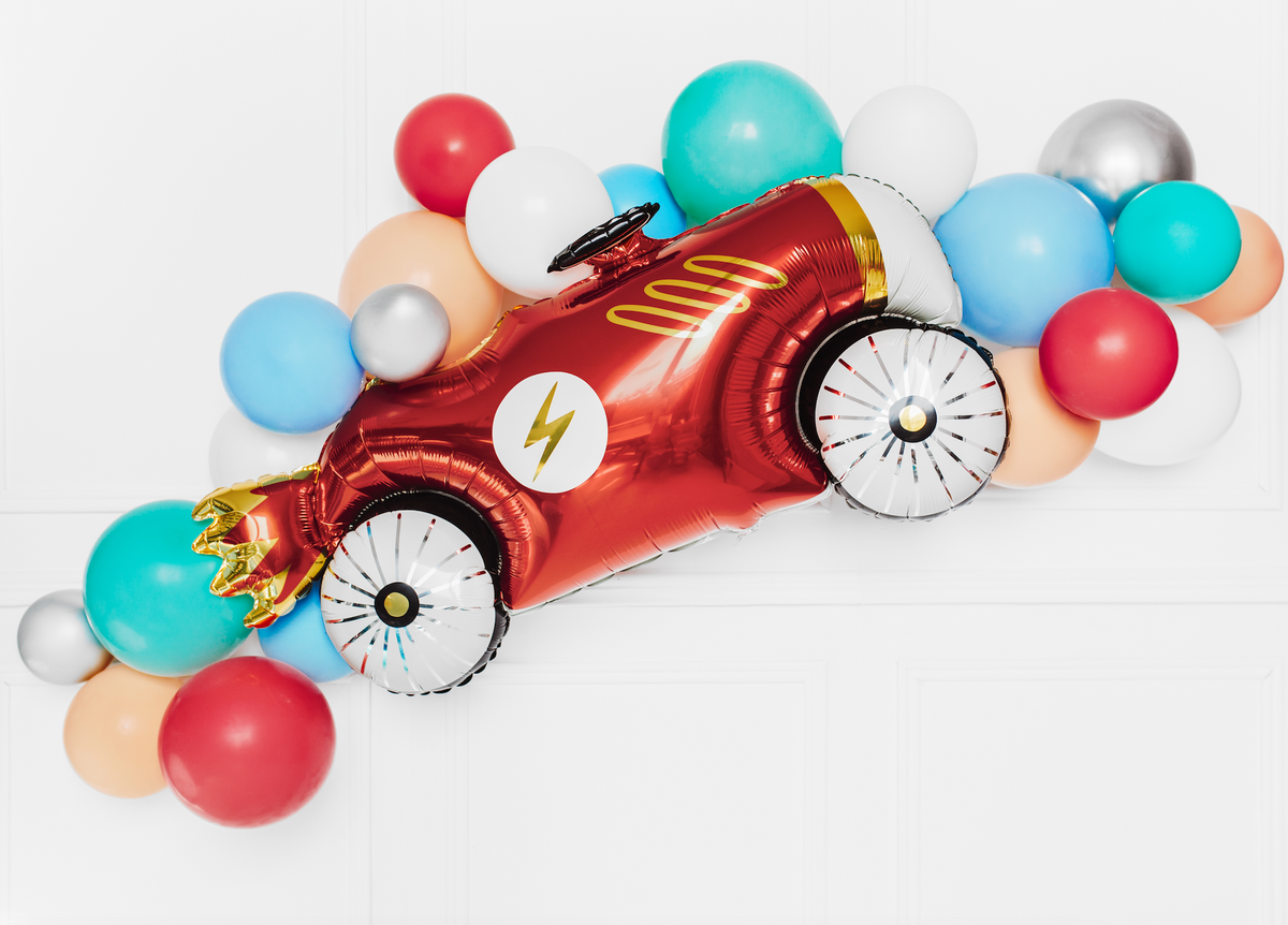 Silver Glossy Latex Balloons 