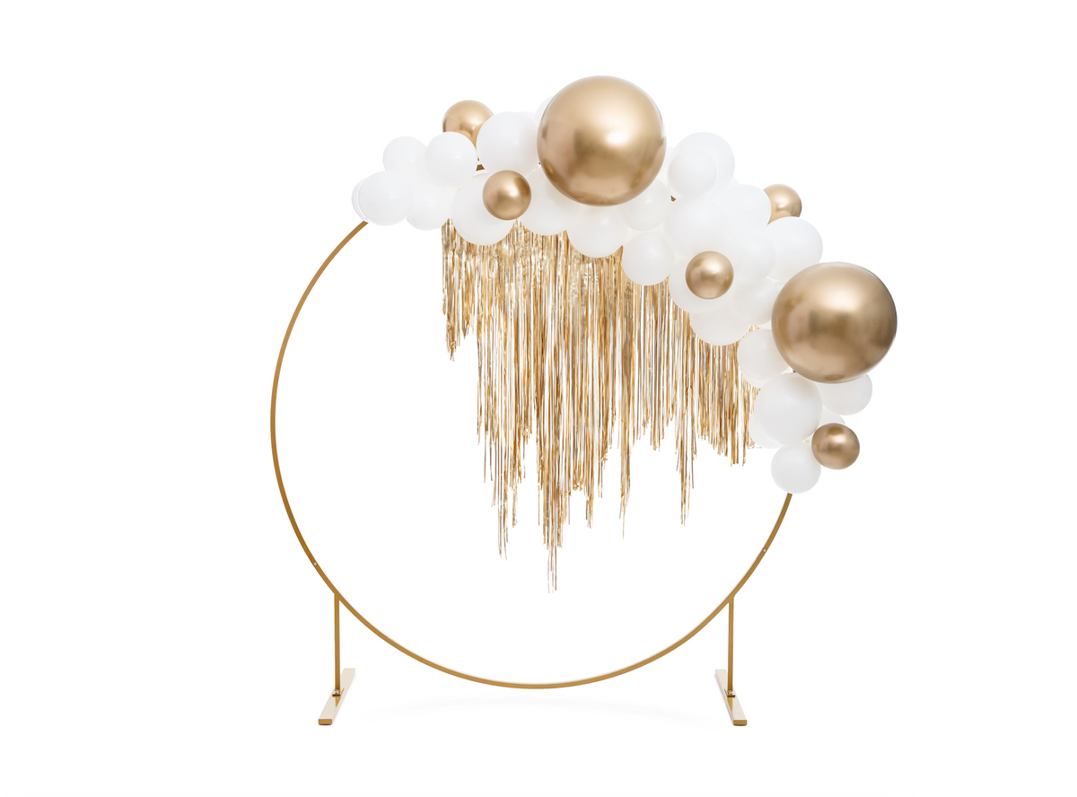 Round Gold Glossy Balloon
