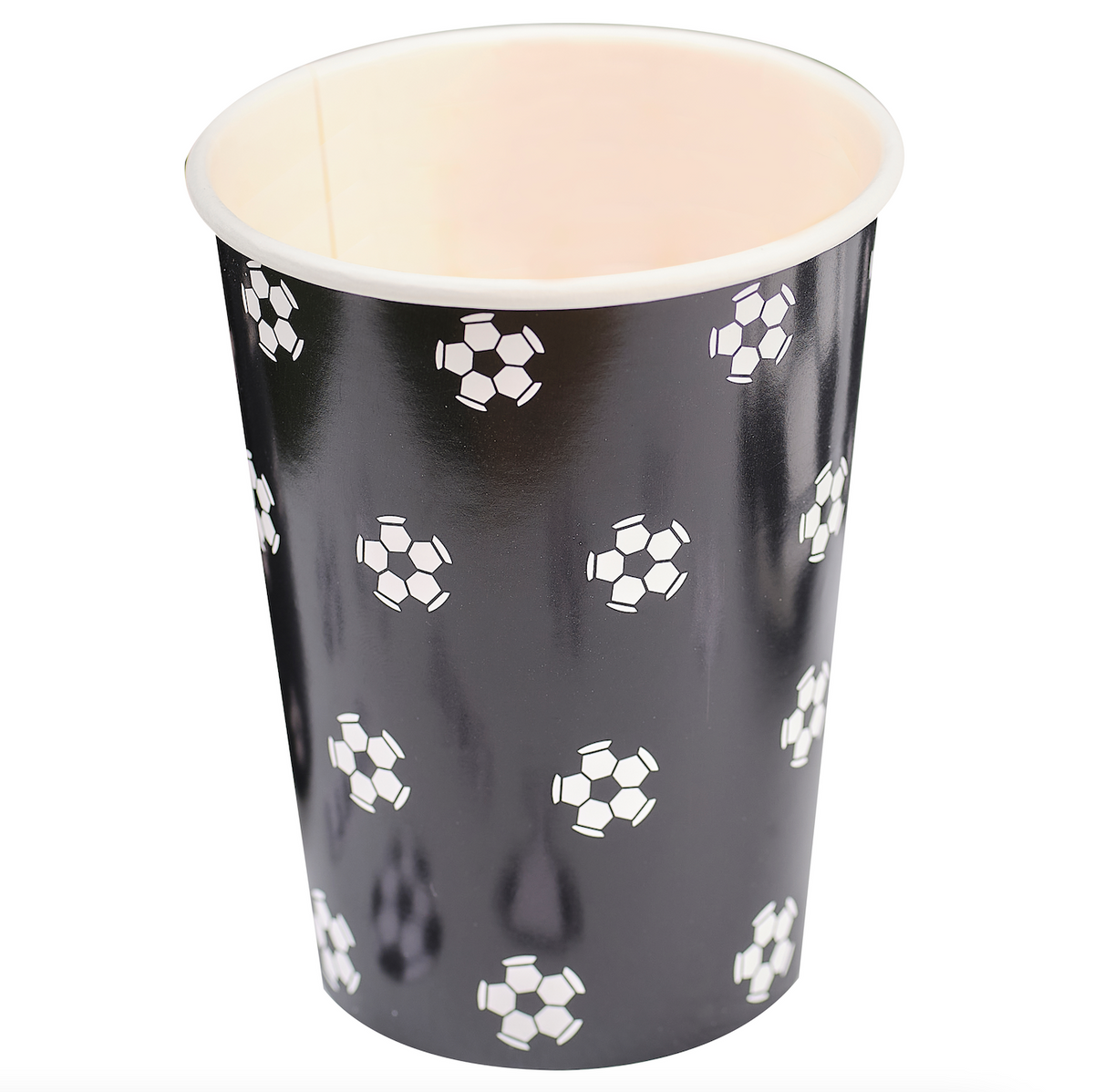 Football Print Paper Cups