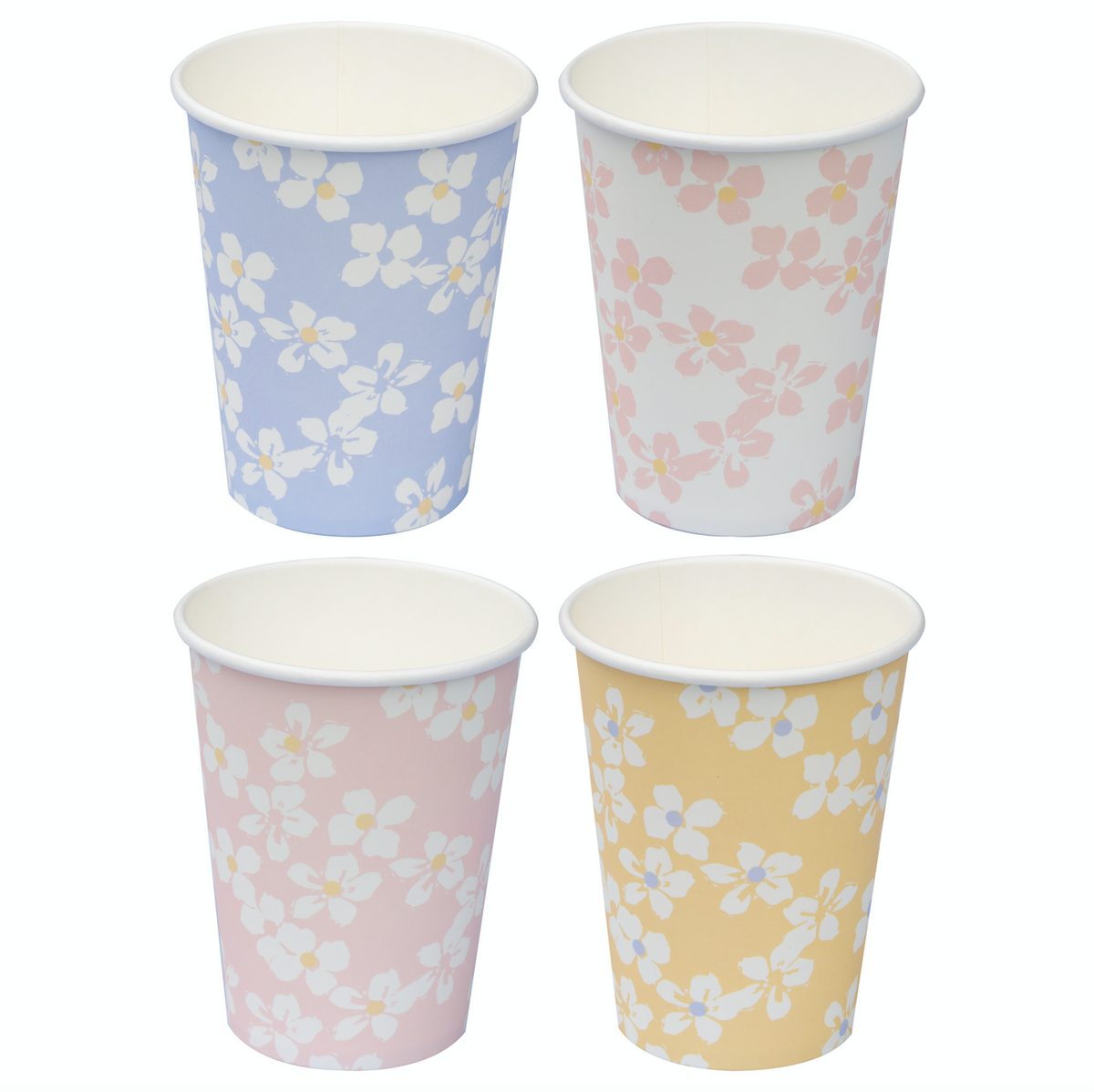 Floral Paper Cups