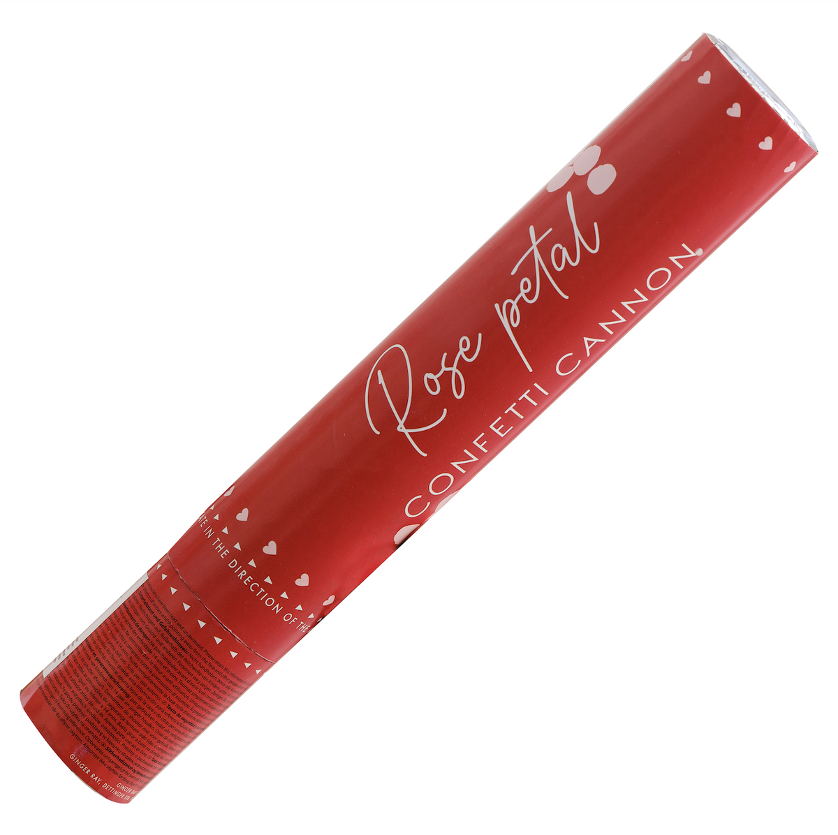 Red Rose Petal Confetti Cannon