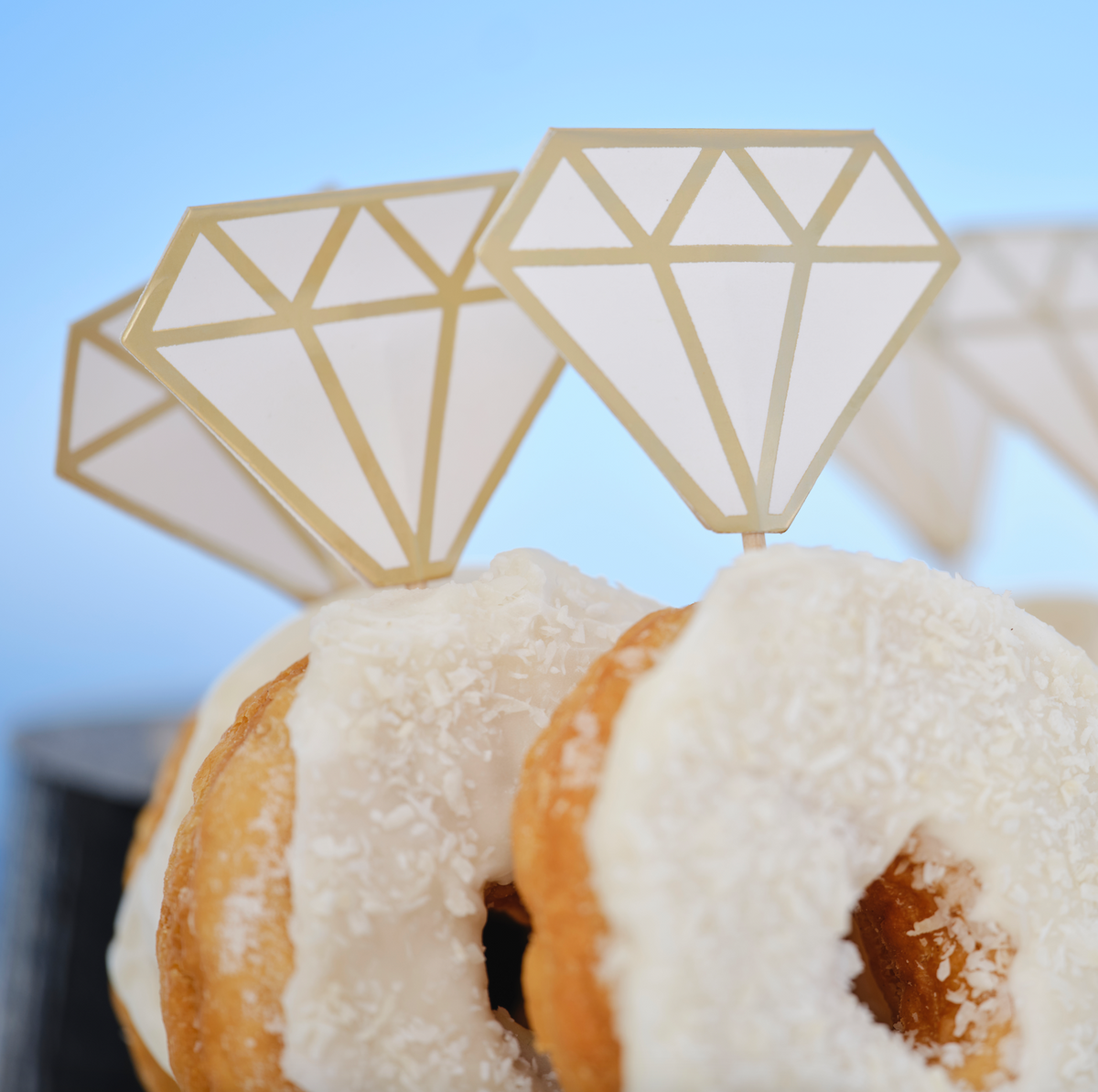Donut Engagement Ring Toppers