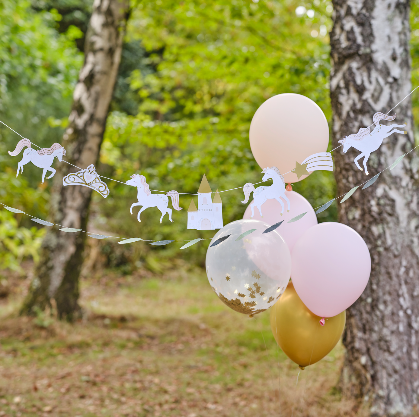 Princess Birthday Party Bunting Decoration