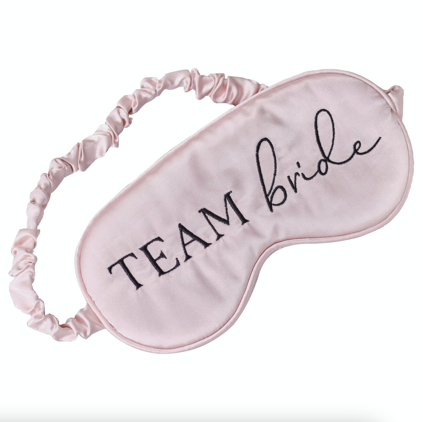 Pink Team Bride Sleep Mask