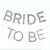 Silver Bride To Be Hen Party Bunting