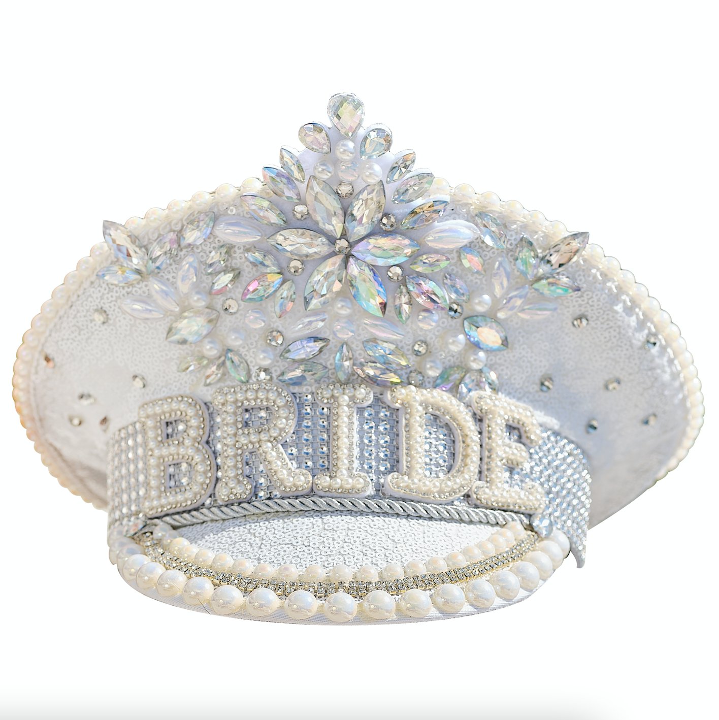 Bride to Be Headband Hen Party Veil Blue Bridal Shower Crown 