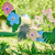 Hawaiian Palm Leaf & Hibiscus Flower Tropical Party Garland Decoration