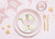 Light Pink Baby Stroller Napkins