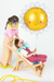 Happy Sun Foil Balloon 