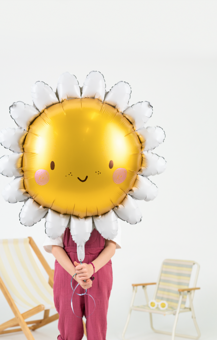 Happy Sun Foil Balloon 