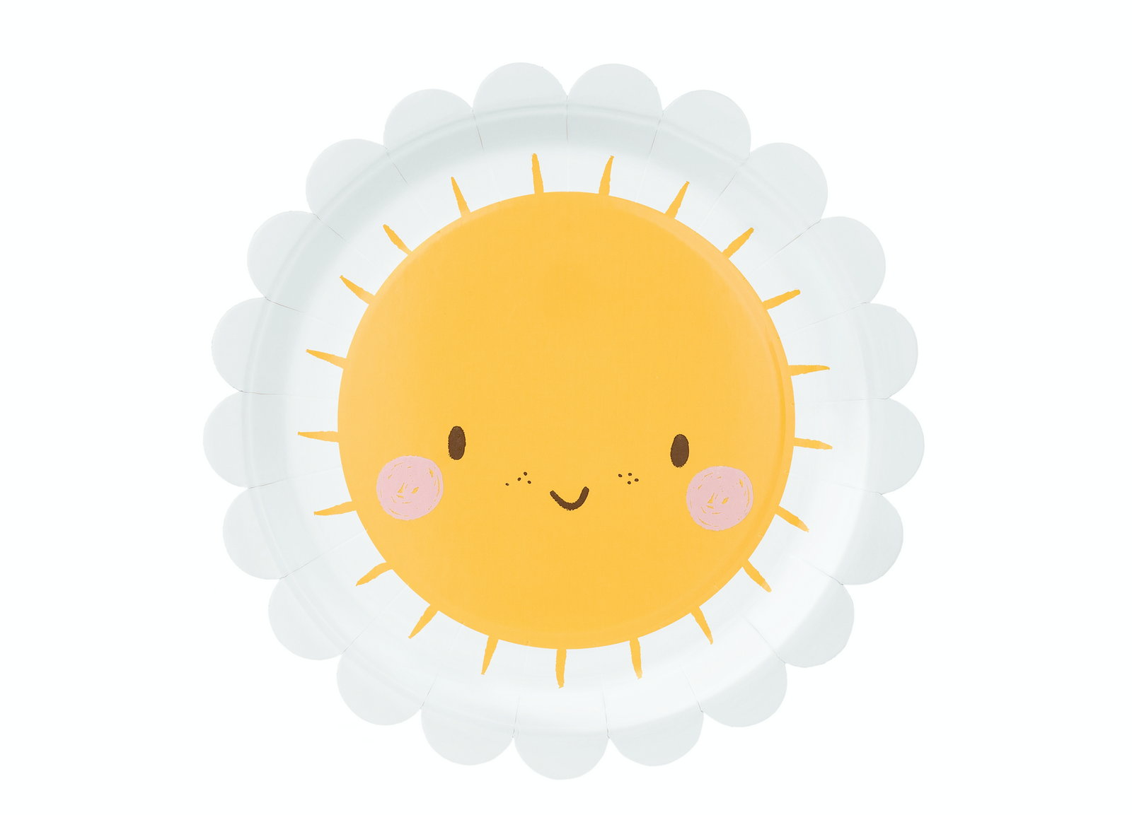 Happy Sunshine Dessert Plates