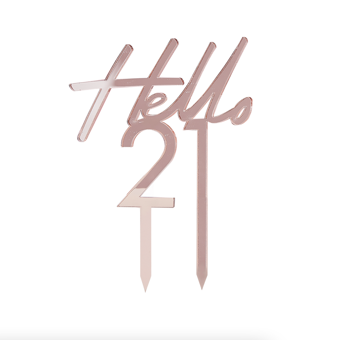 21st Birthday Cake Topper