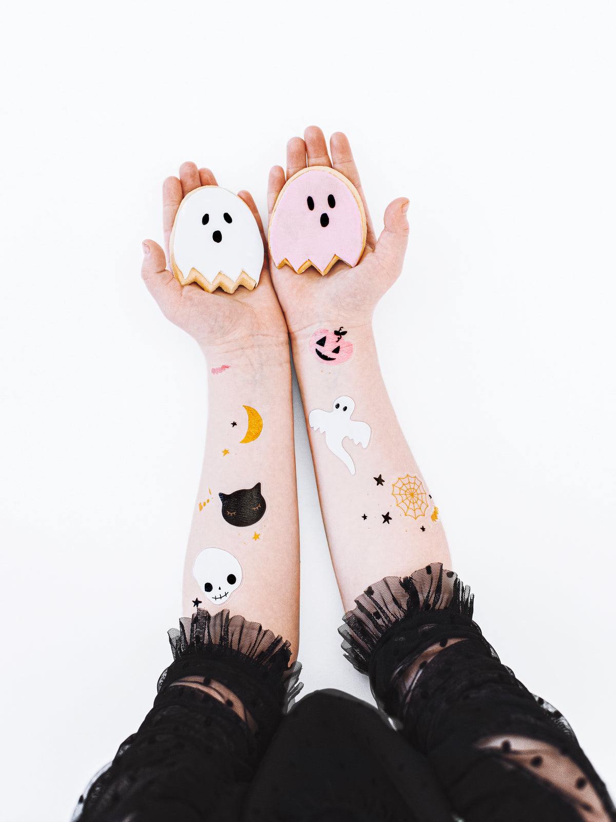 BOO! Halloween Temporary Tattoos 