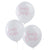 Pink & White Team Bride Balloons