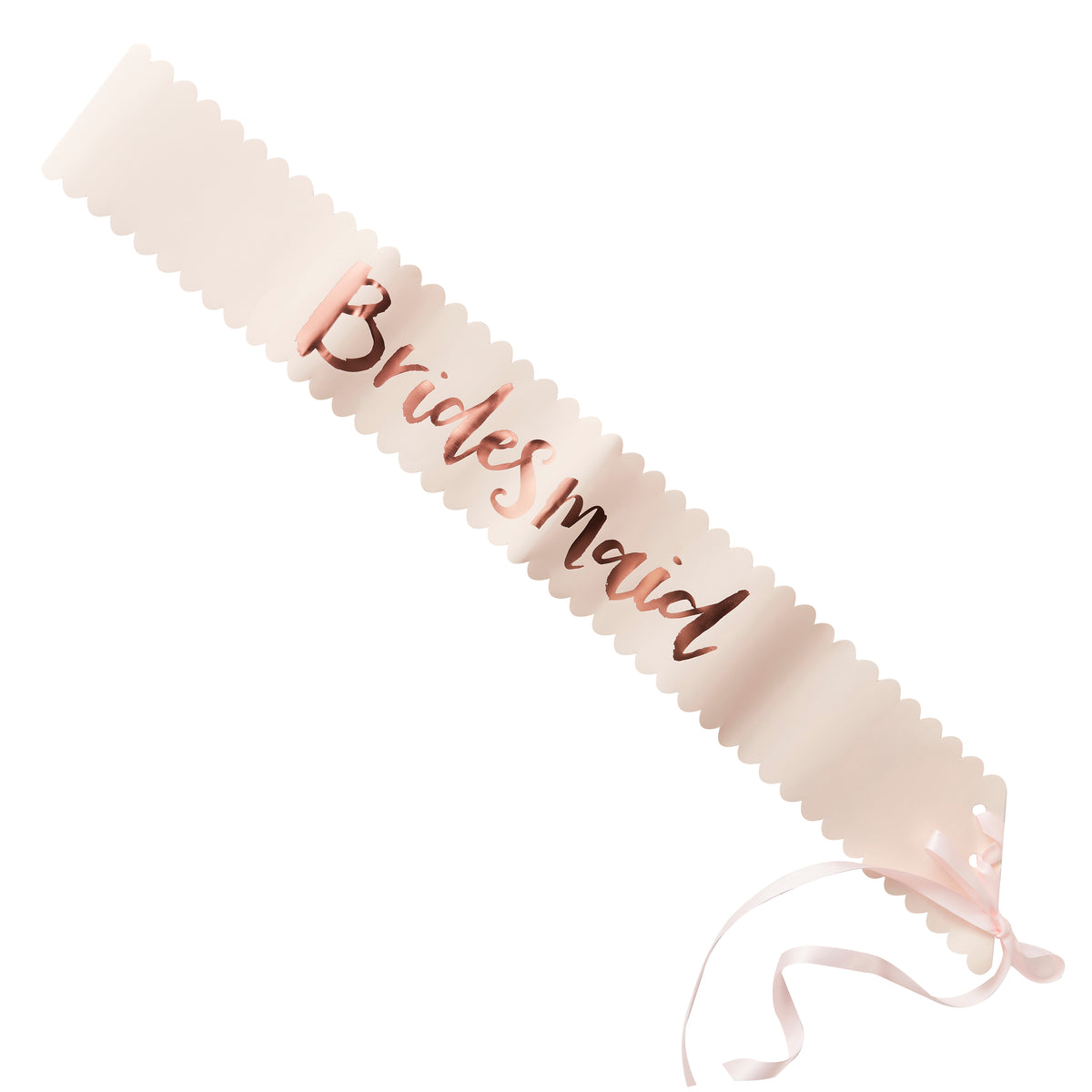 Bridesmaid Sashes Blush Pink Pack