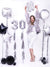 Silver Foiled Tassel Garland