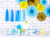 Light Blue Mini Plates