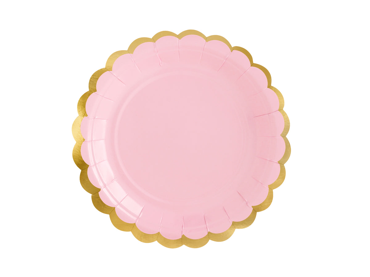 Light Pink Mini Plates