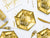 Happy New Year Golden Paper Plates 