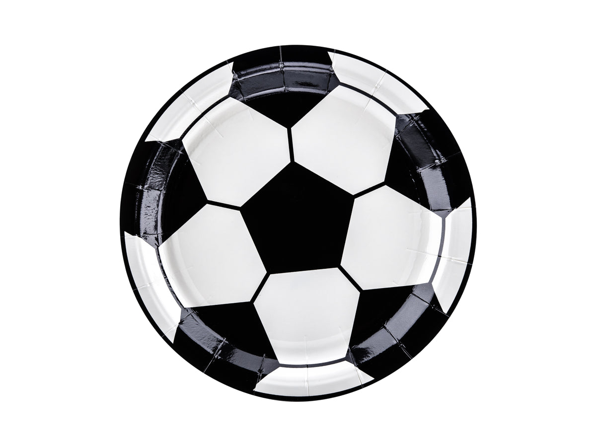 Football Champions Party Plates 