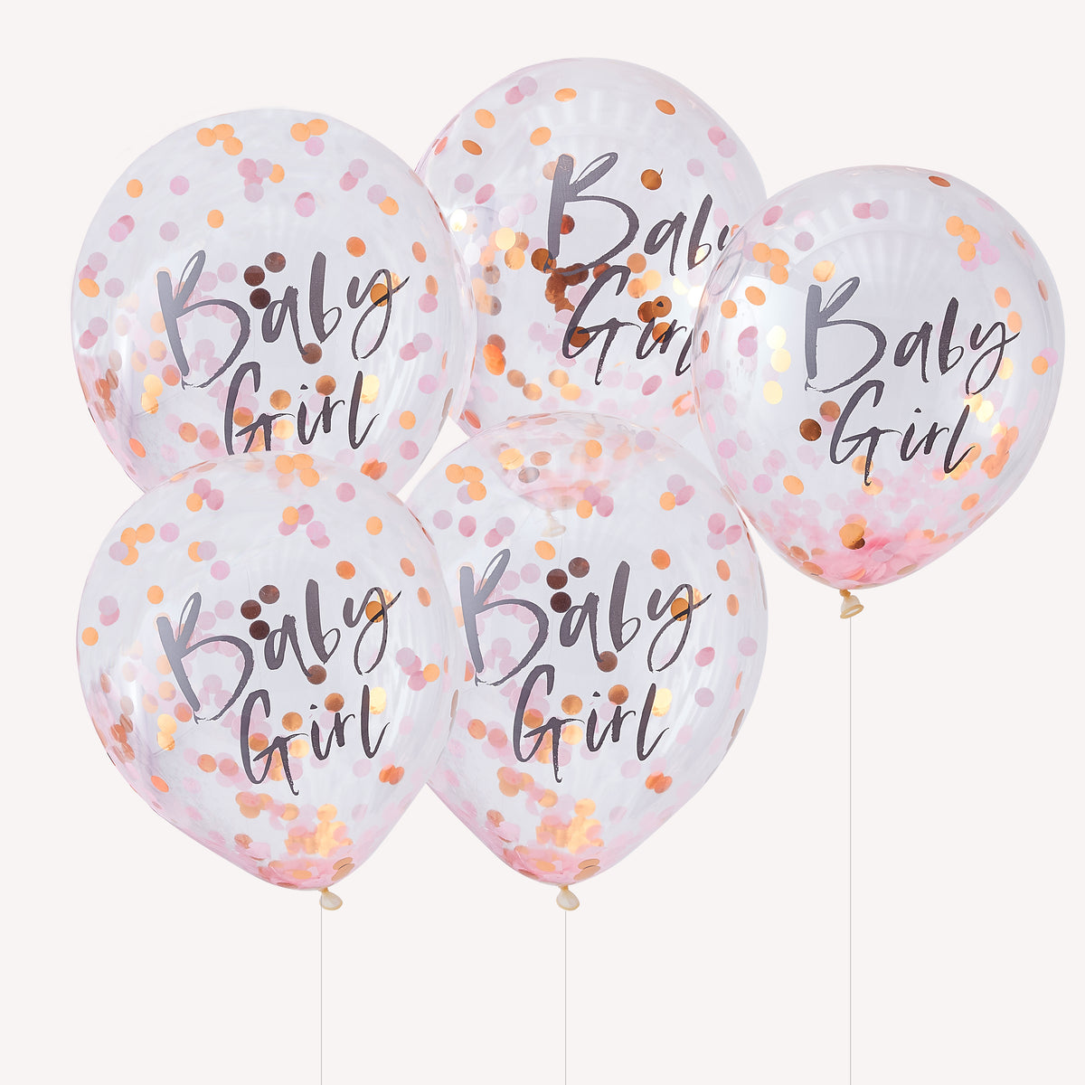 BABY GIRL PINK BABY SHOWER BALLOONS