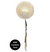Customizable Metallic Confetti Giant Balloon with Tassels